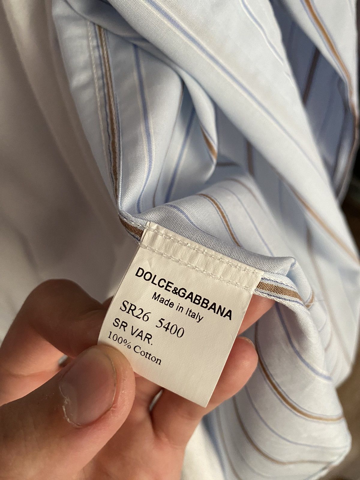 Dolce & Gabbana Dolce & Gabbana shirt button ups streetwear luxury Size US M / EU 48-50 / 2 - 8 Thumbnail