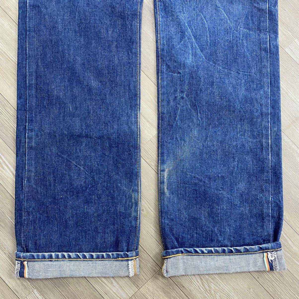 Edwin 1990s Vintage Edwin 359 B.F. ST Half Selvedge Denim Jeans Size US 34 / EU 50 - 9 Thumbnail