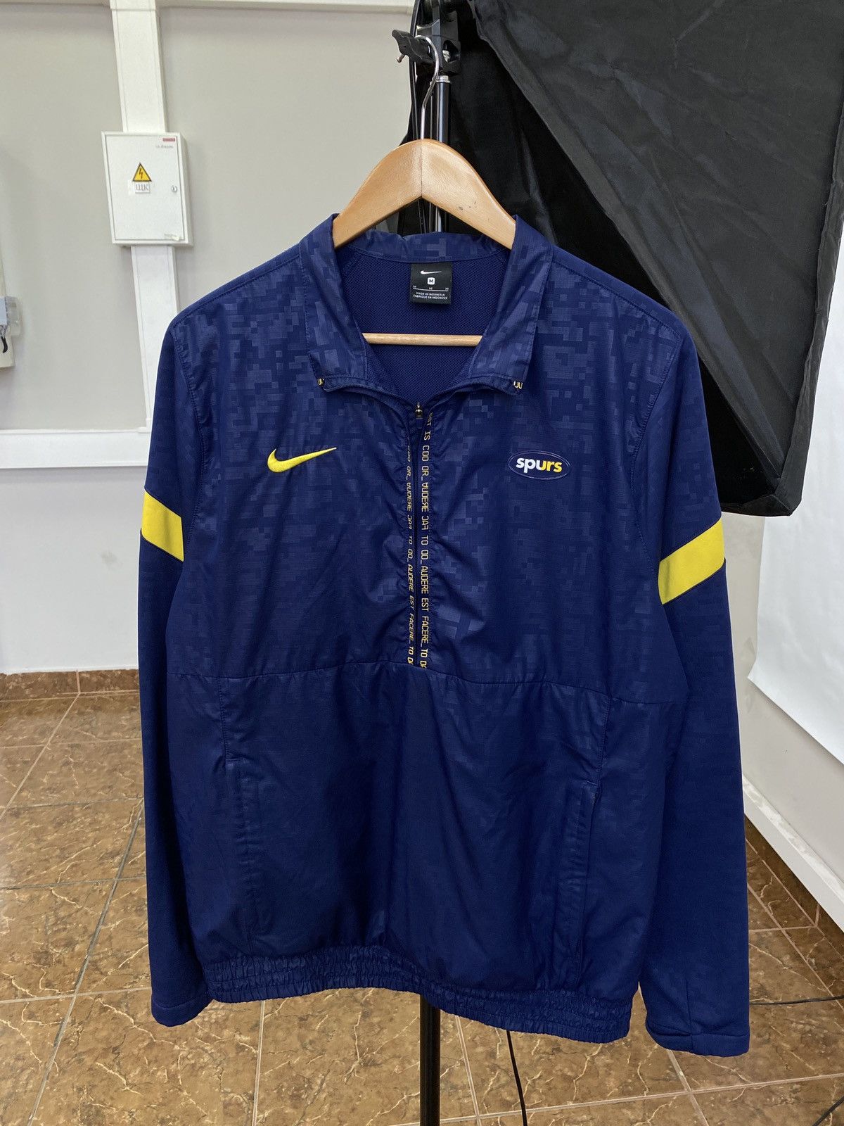 Nike Y2K Nike Tottenham Spurs Anorak Jersey Soccer Blokecore Rare Size US M / EU 48-50 / 2 - 1 Thumbnail