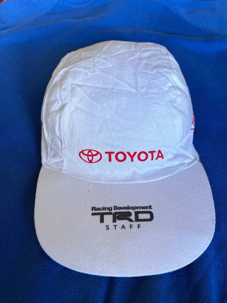 Japanese Brand × Vintage Vintage Toyota Cap Hat TRD Staff Toyota Racing Development Size ONE SIZE - 2 Thumbnail