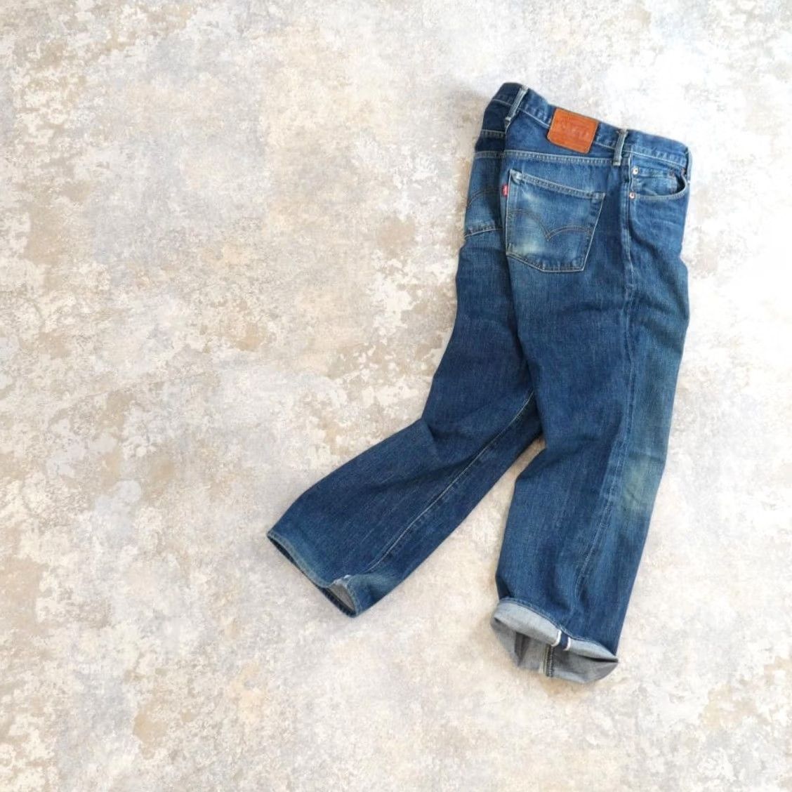 Levi's VINTAGE Levi's 90s Made in Japan BIG E 503B-XX Selvedge Denim Pants Jeans W31 Men Blue Regular Size 31 Leather Wear Size US 31 - 5 Thumbnail
