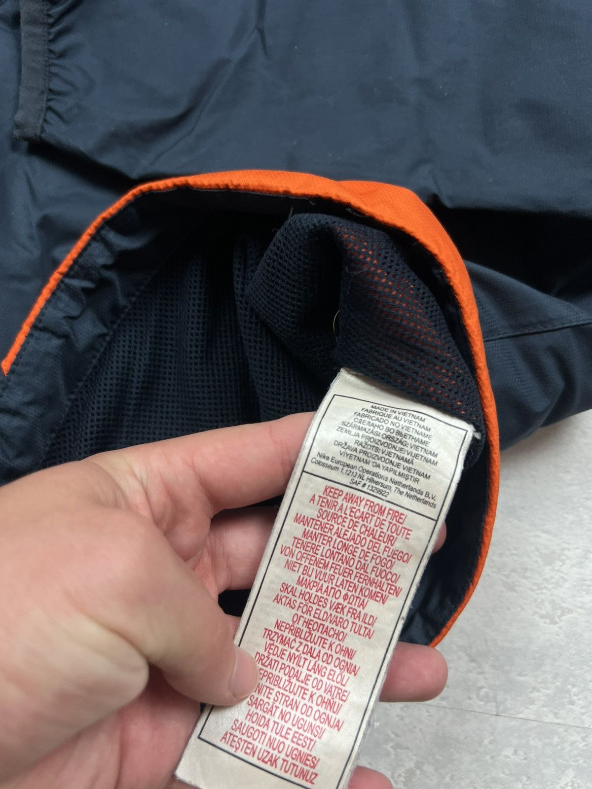 Nike 90s Nike Swoosh Vintage Y2K Oversized Nylon Retro Jacket Size US XL / EU 56 / 4 - 10 Thumbnail