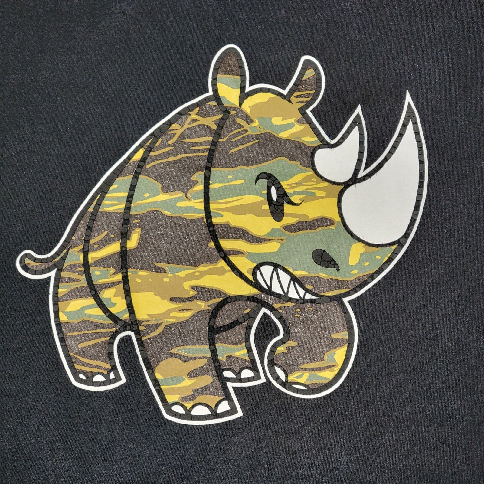 Ecko Unltd. Ecko Unltd Black Tee Camo Rhino - Size 2XL Size US XXL / EU 58 / 5 - 2 Thumbnail