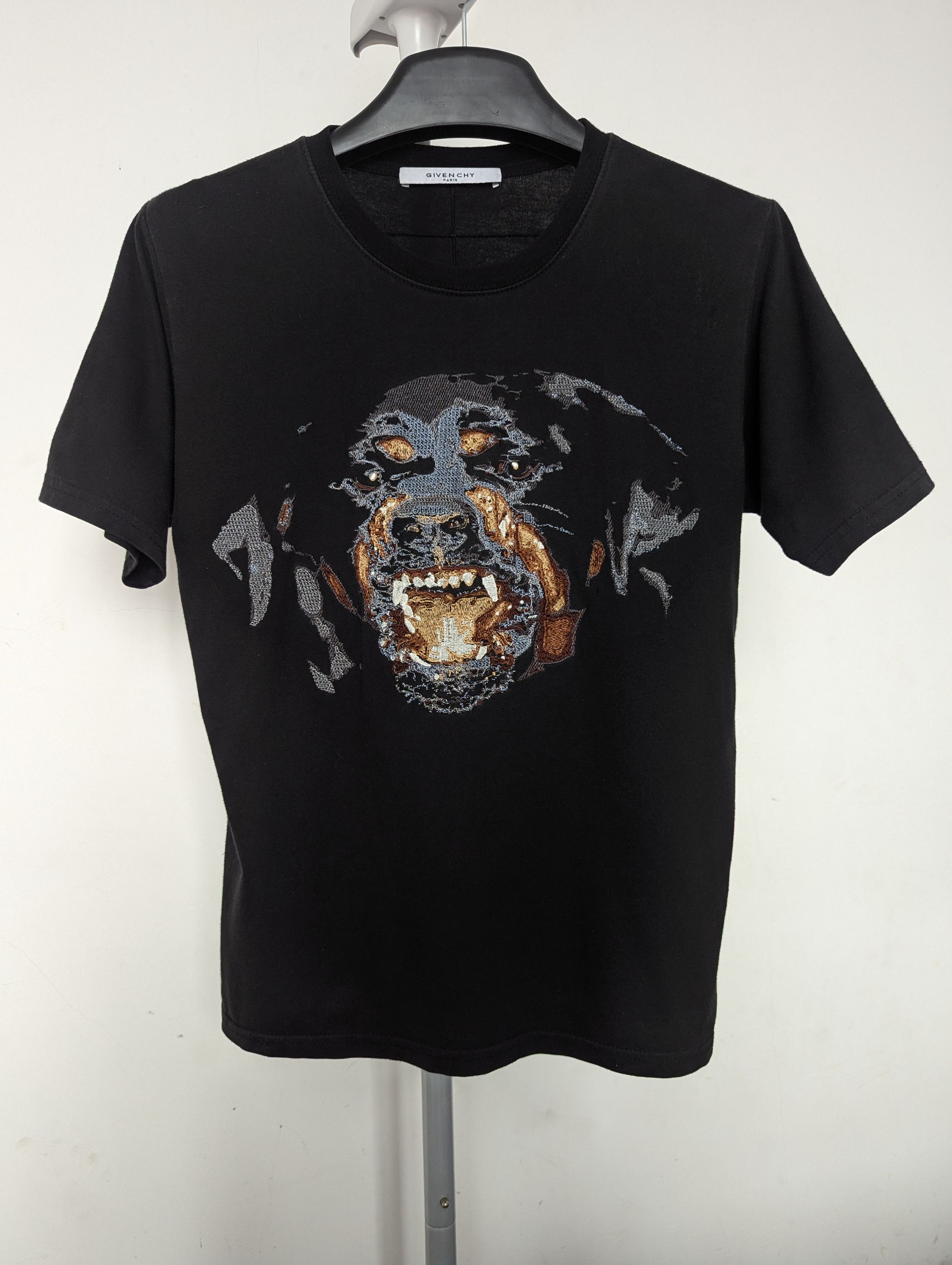 Givenchy Givenchy Rottweiler Embroidery T Shirt Xs Columbian Fit | Grailed