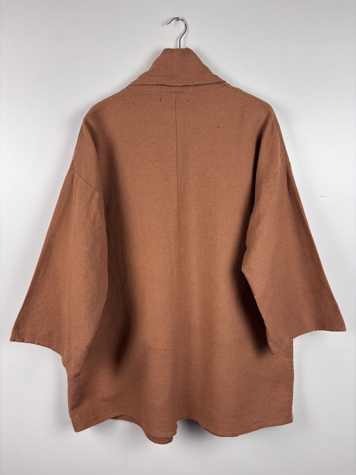 Gudrun Sjoden Gudrun Sjoden Open Long Cardigan Linen Cotton Brown L/XL Size L / US 10 / IT 46 - 7 Thumbnail