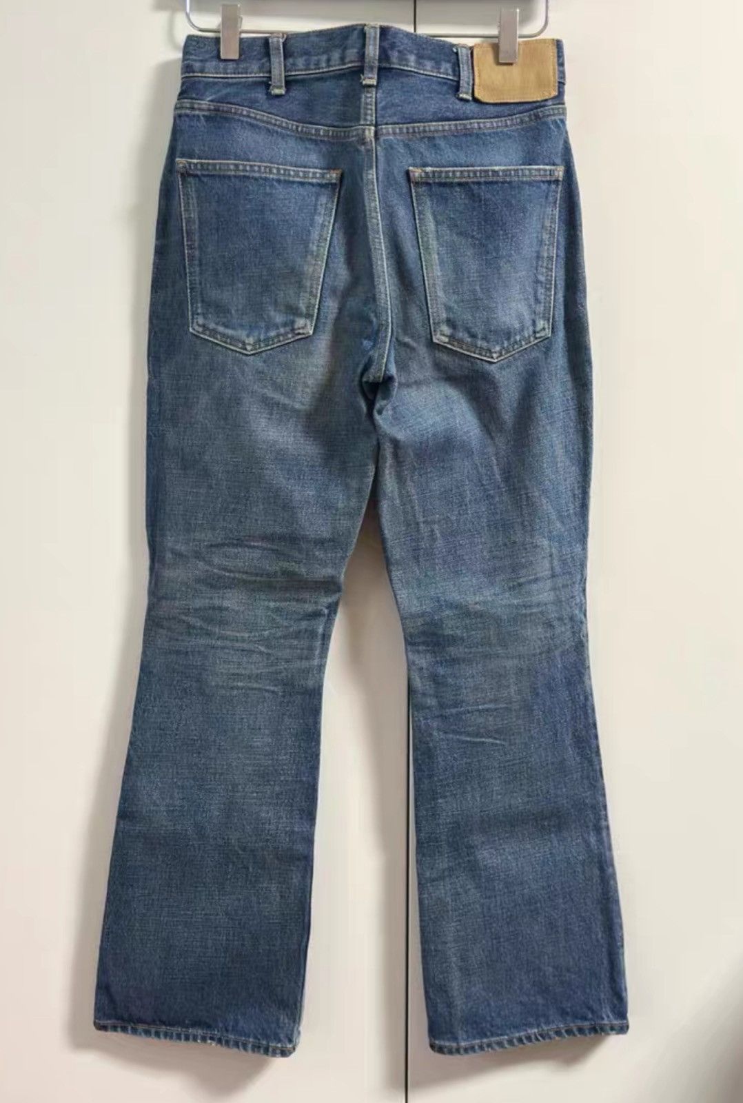 Celine Celine Women’s Blue Washed Micro Flare Jeans Sz.28 Size 28" / US 6 / IT 42 - 4 Thumbnail