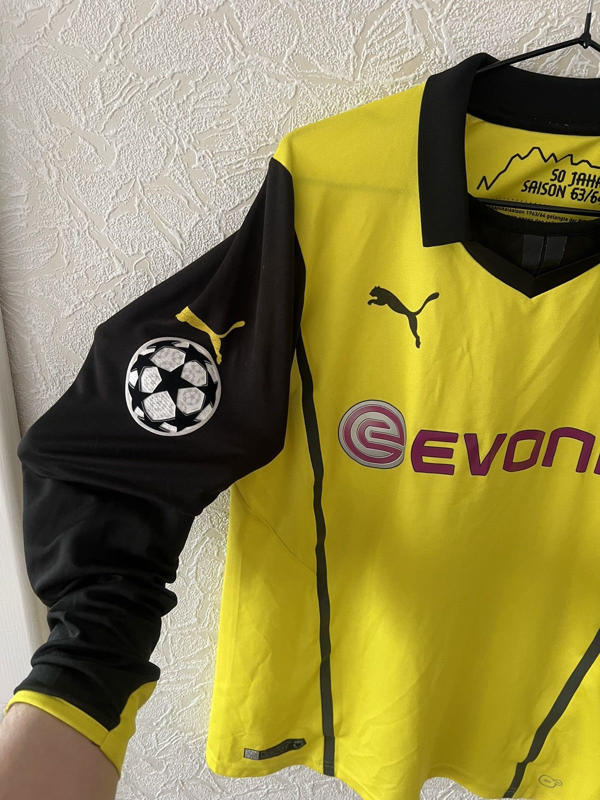 Puma BORUSSIA DORTMUND 2013 2014 HOME SHIRT JERSEY PUMA #14 JOJIC Size US S / EU 44-46 / 1 - 5 Thumbnail
