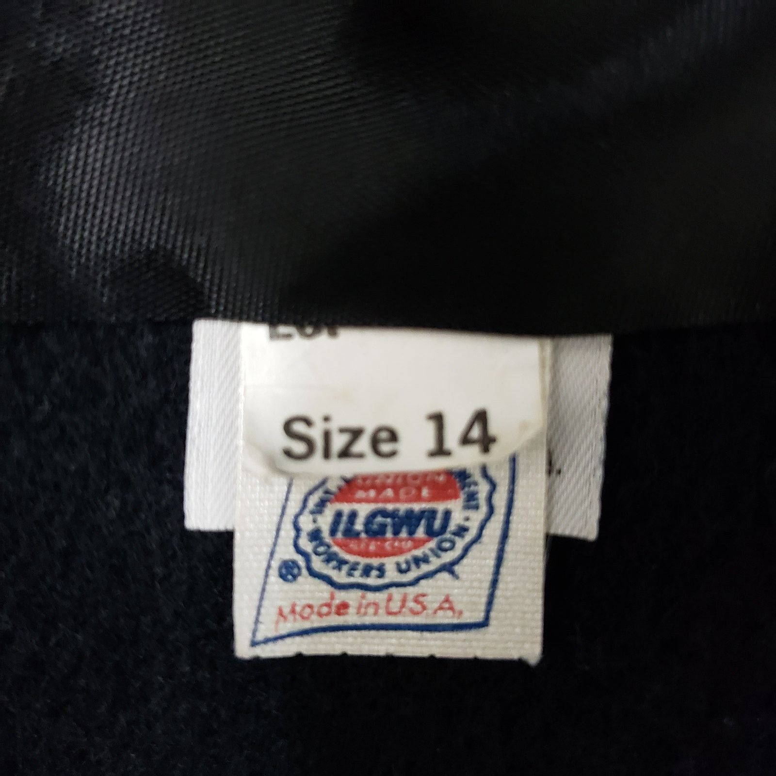 Vintage Union Made USA J&H Fashions Double Breasted Wool Pea Coat 14 Size L / US 10 / IT 46 - 12 Thumbnail
