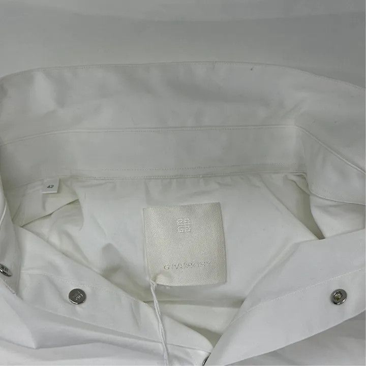 Givenchy Givenchy Givenchy White Long Sleeve Shirt for Men -2507 Size US L / EU 52-54 / 3 - 7 Thumbnail