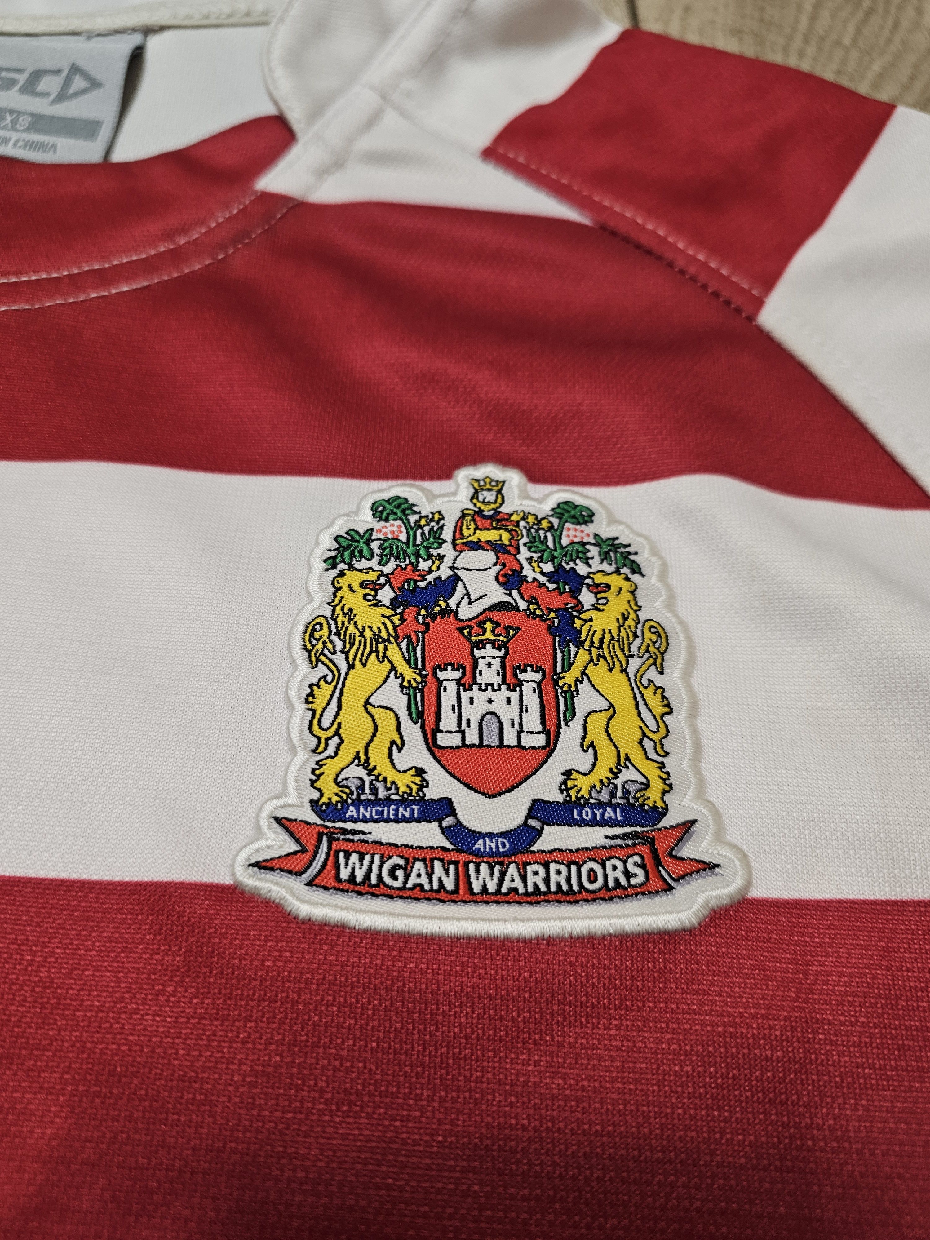 Other WIGAN WARRIORS VINTAGE JERSEY ENGLAND RUGBY JERSEY Size US XS / EU 42 / 0 - 4 Thumbnail