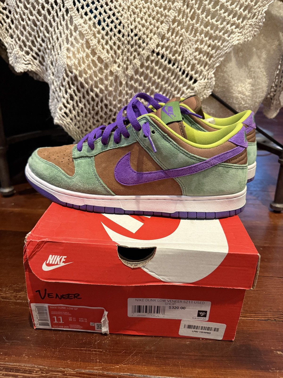 Nike Nike Dunk Low, Veneer Size US 11 / EU 44 - 2 Thumbnail
