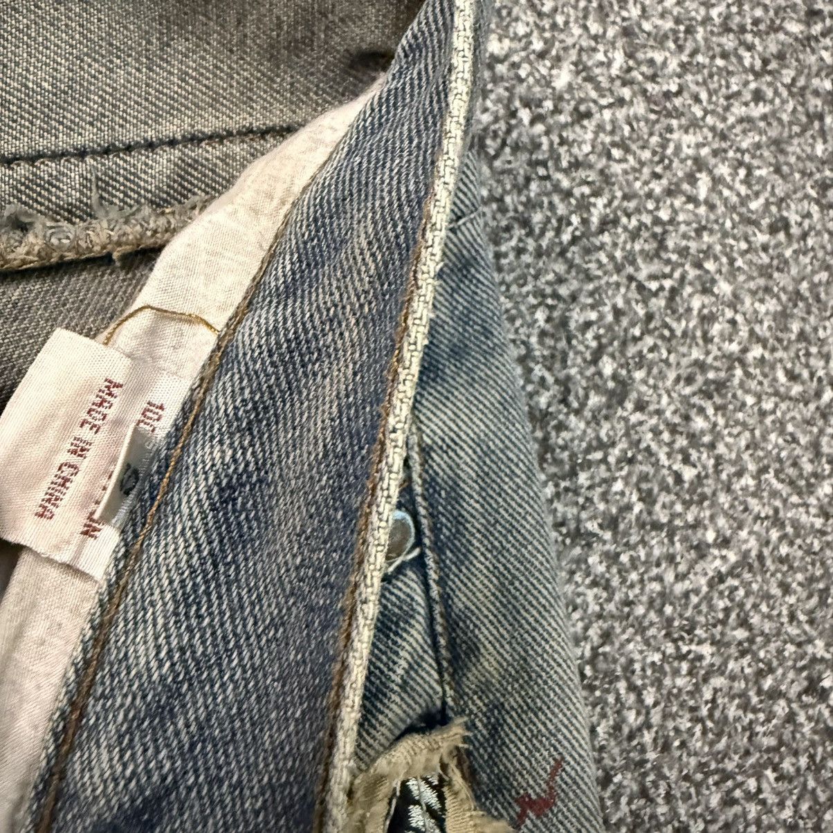 Affliction 🔥 Archival Urban Tribe Distressed Thrashed Punk Jeans Size US 30 / EU 46 - 14 Thumbnail
