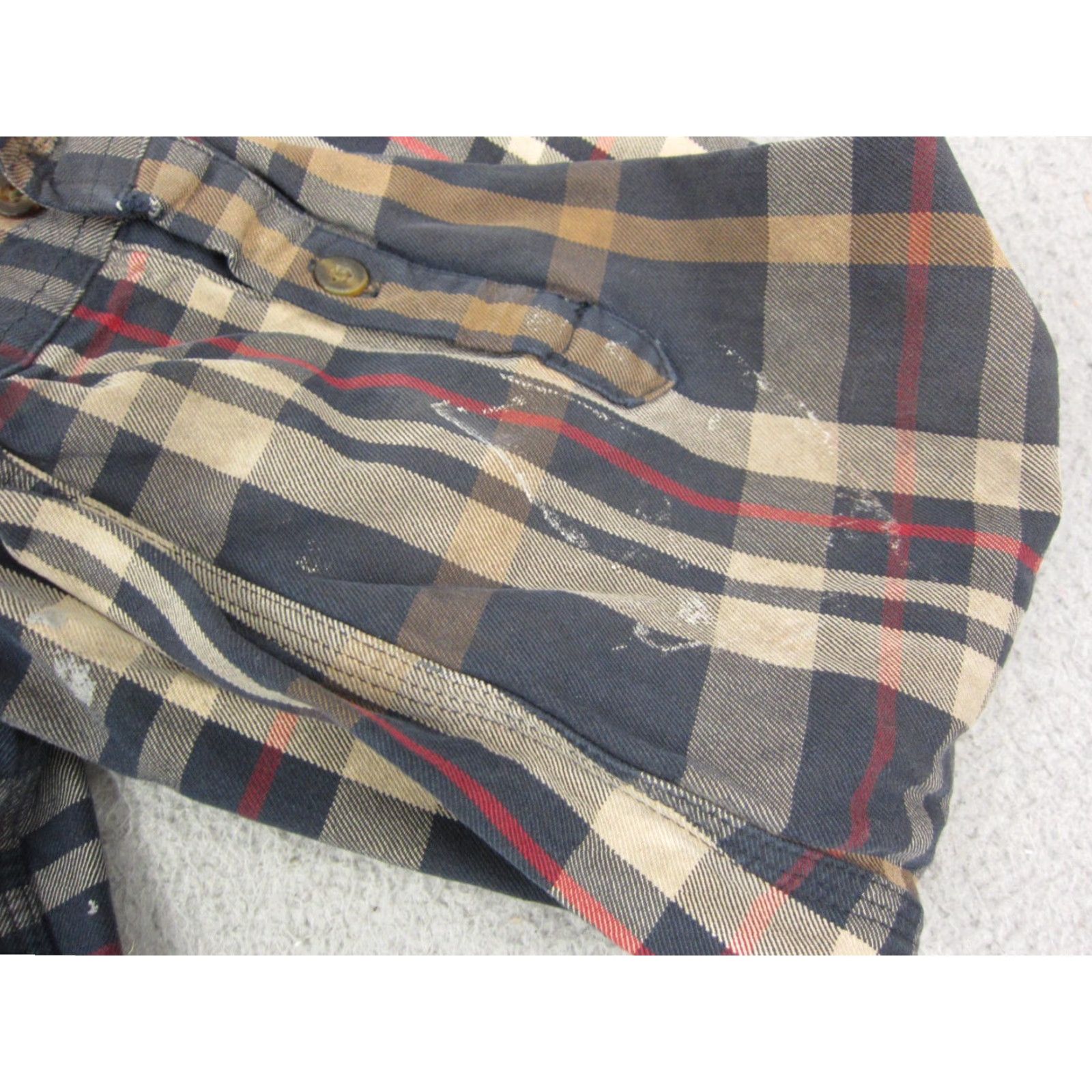 Carhartt VINTAGE Carhartt Shirt Mens LT Black Plaid Flannel Heavy Thick Workwear Casual Button-Up Tall Large Size US L / EU 52-54 / 3 - 6 Thumbnail