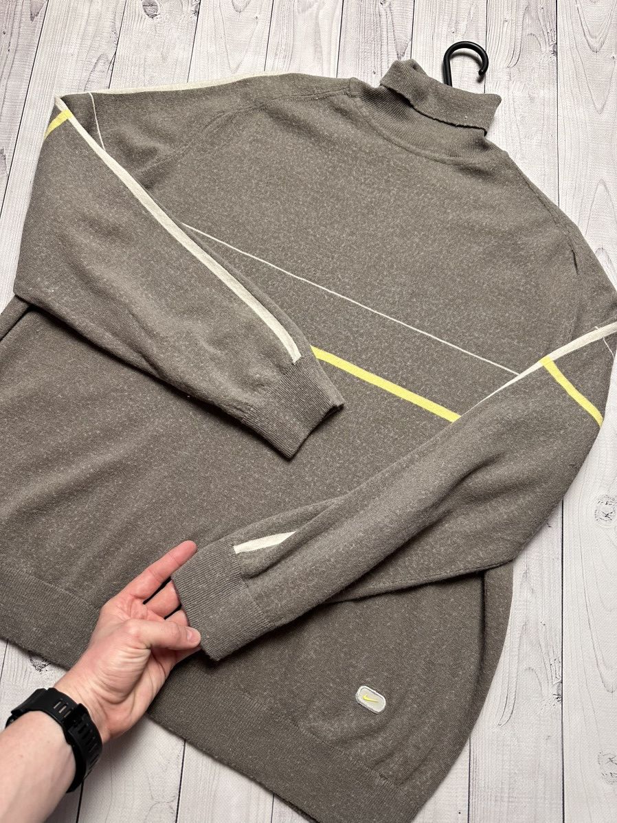 Nike × Vintage Vintage Nike Sweater turtleneck logo rare size XL Size US XL / EU 56 / 4 - 3 Thumbnail
