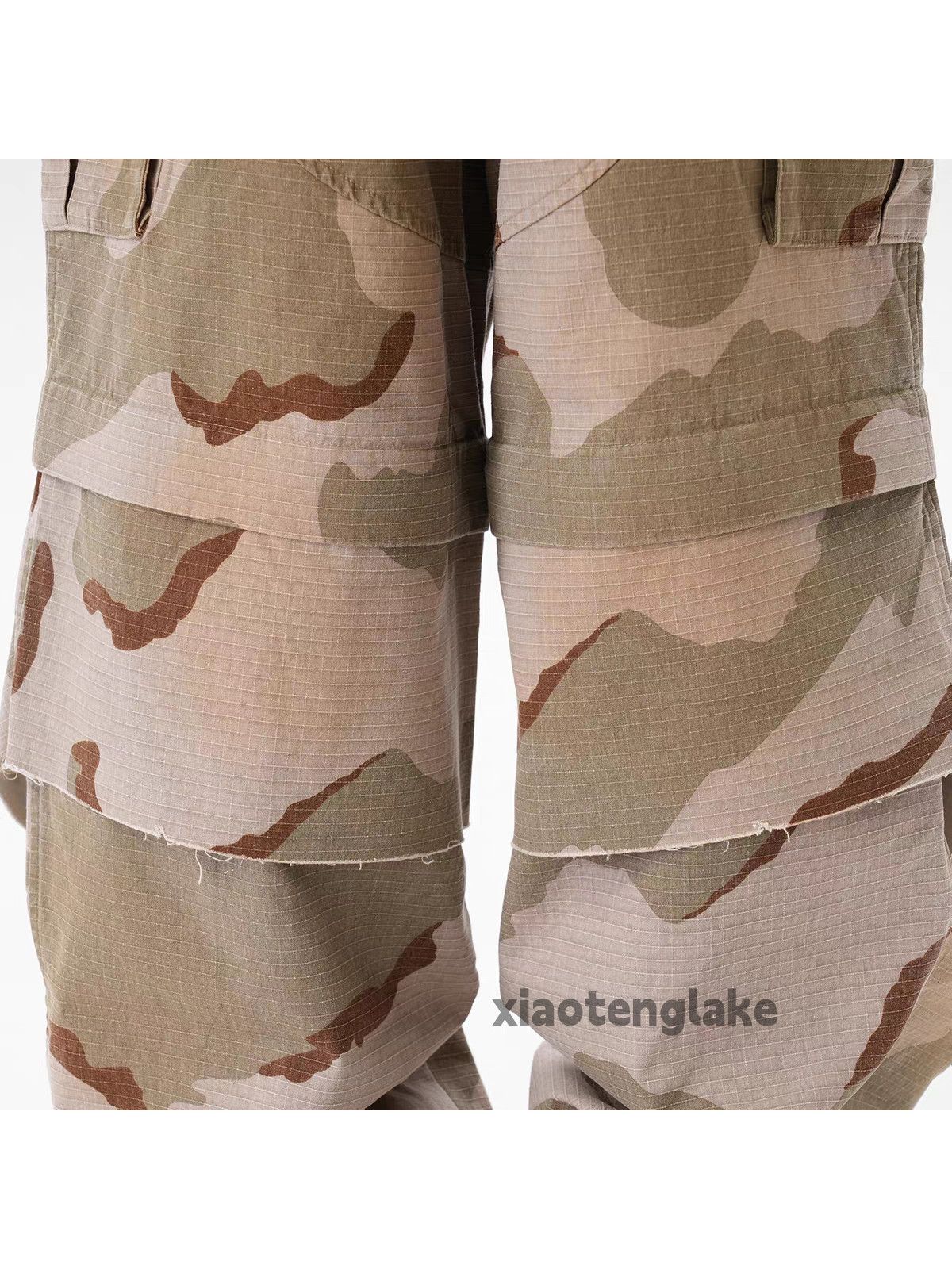Vintage ltx loose baggy camo military outdoor cargo pants Size US 30 / EU 46 - 5 Thumbnail