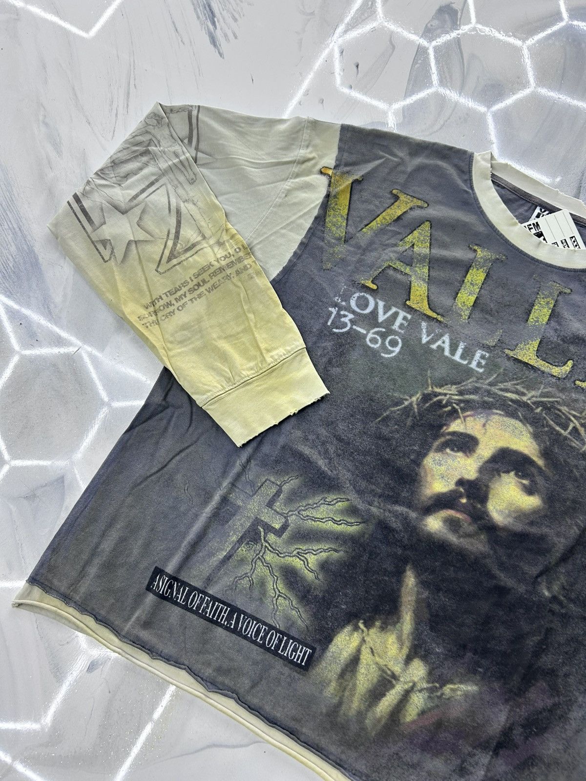 Vale Vale 13-69 Longsleeve Tee Black Cream Size L Size US L / EU 52-54 / 3 - 5 Thumbnail