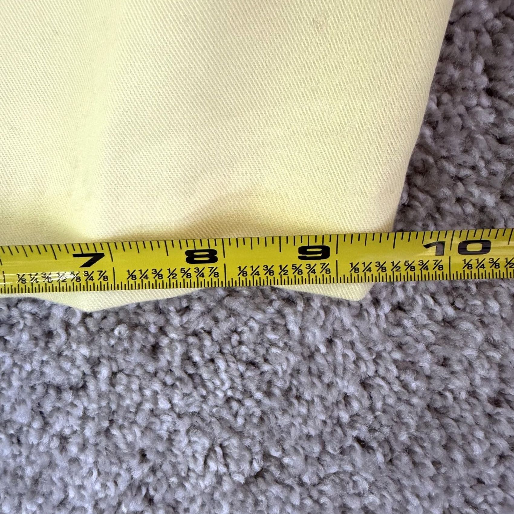 Vintage Vintage Trax Chino Shorts Mens 36 Yellow Poly Cotton Flat Front 4" Inseam Summer Size US 36 / EU 52 - 6 Thumbnail