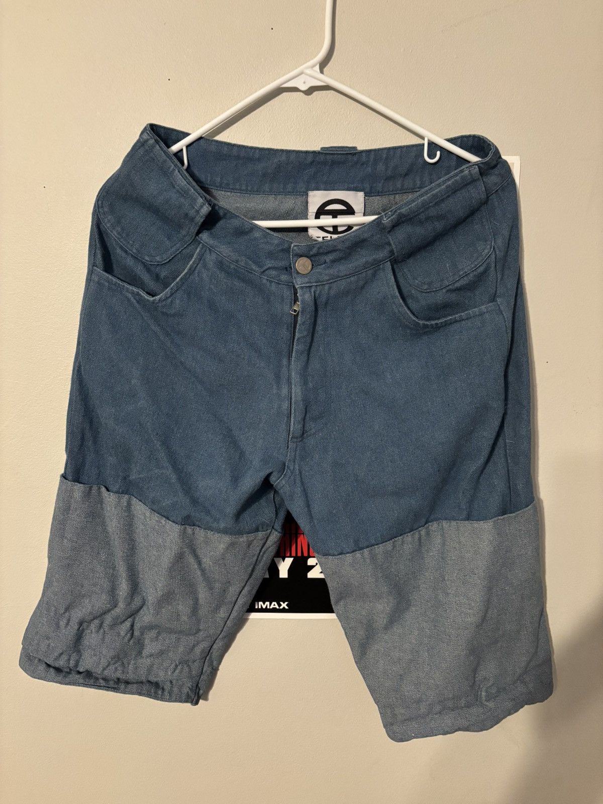 Telfar Telfar Denim Shorts Size US 30 / EU 46 - 2 Thumbnail