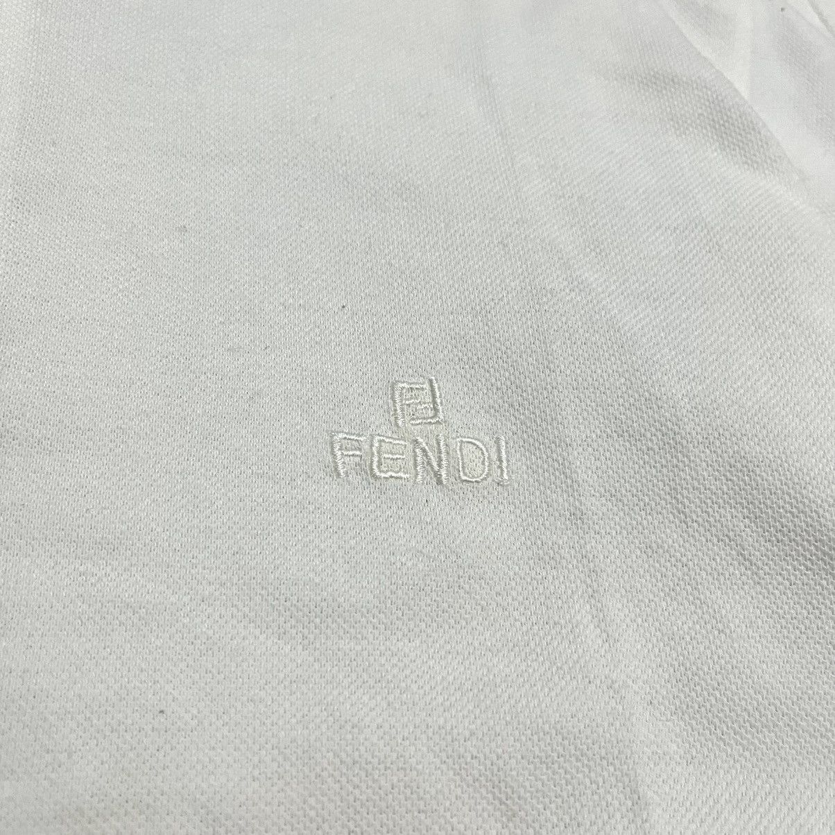 Fendi Vintage Fendi Small Embroidery Logo Polos Designer Size US M / EU 48-50 / 2 - 3 Thumbnail