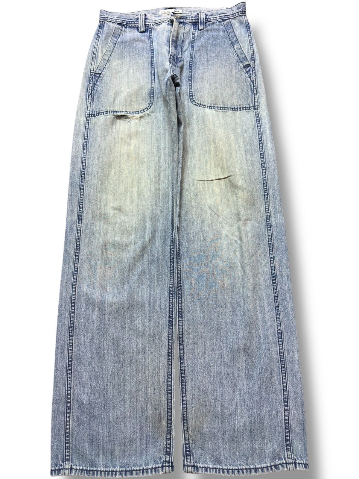 Uniqlo Vintage Uniqlo JWAnderson Baggy Soft Denim Size US 30 / EU 46 - 1 Thumbnail