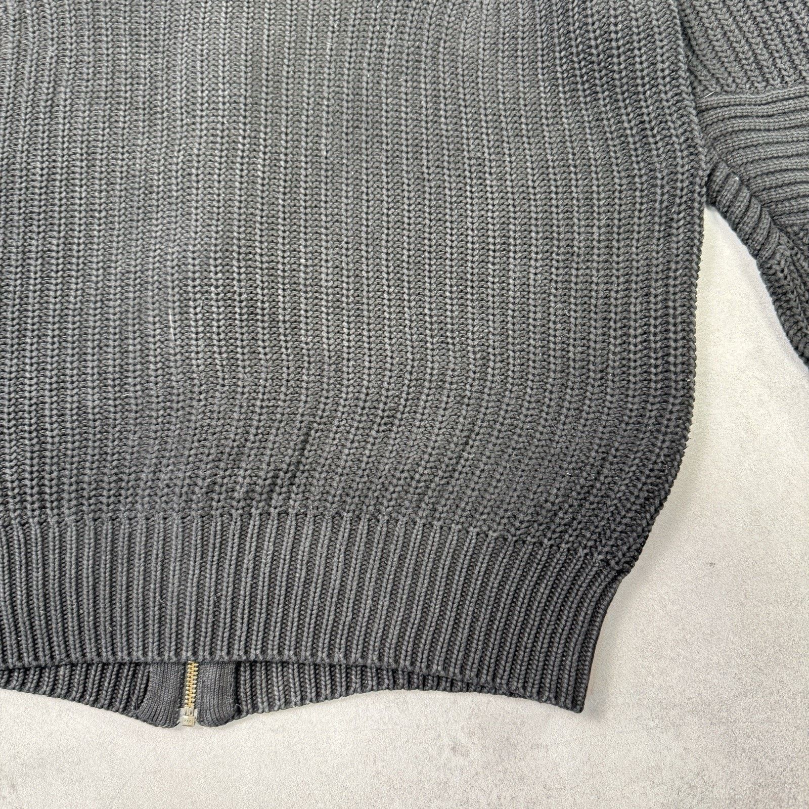 Allsaints Vintage Allsaints Knit Cotton Moat Bomber Jacket Size M Size US M / EU 48-50 / 2 - 15 Thumbnail