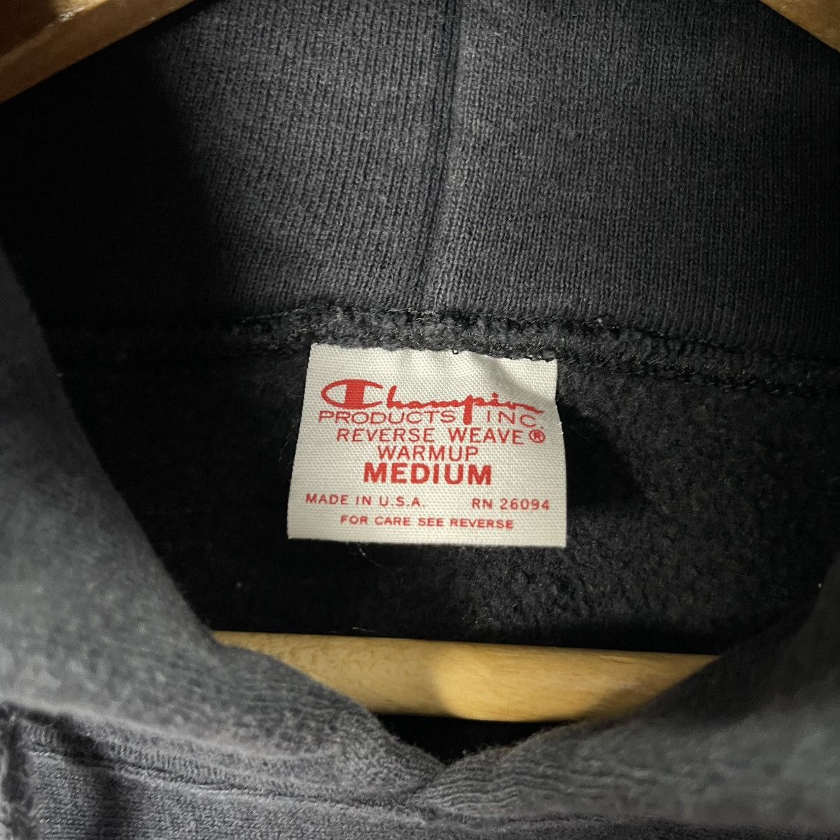 Champion Vintage Champion Reverse Weave Pullover Hoodie Made in USA Size US M / EU 48-50 / 2 - 7 Thumbnail
