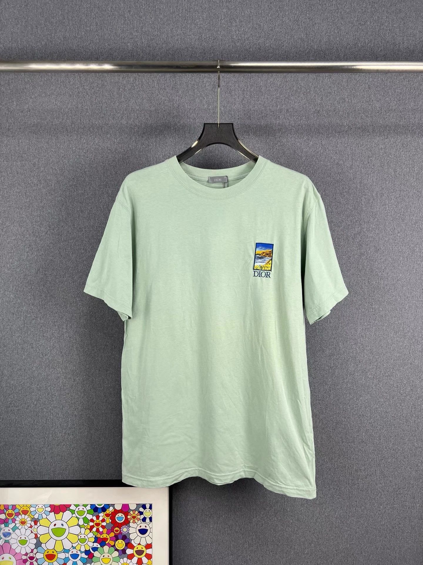 Dior DIOR Landscape Embroidered LOGO Short Sleeve K1 Size US M / EU 48-50 / 2 - 1 Thumbnail