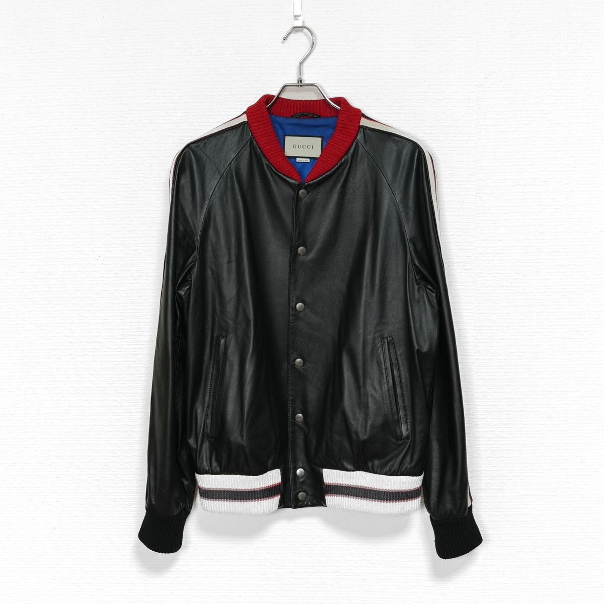 Gucci GUCCI Hollywood Leather Jacket Size US M / EU 48-50 / 2 - 1 Thumbnail