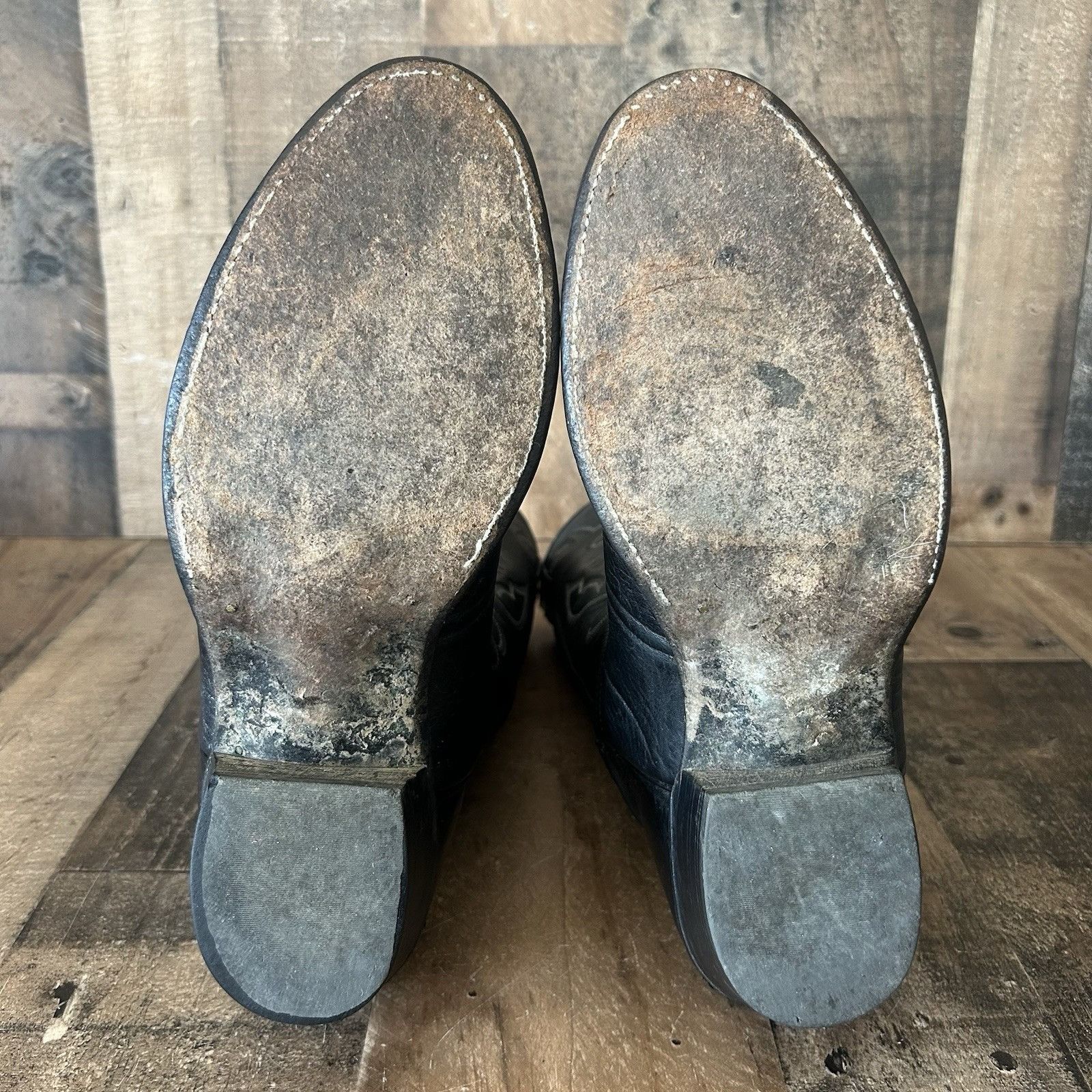 Larry Mahan Larry Mahan Vintage Bullhide Cowboy Boots Mens 11 B Size US 11 / EU 44 - 3 Thumbnail