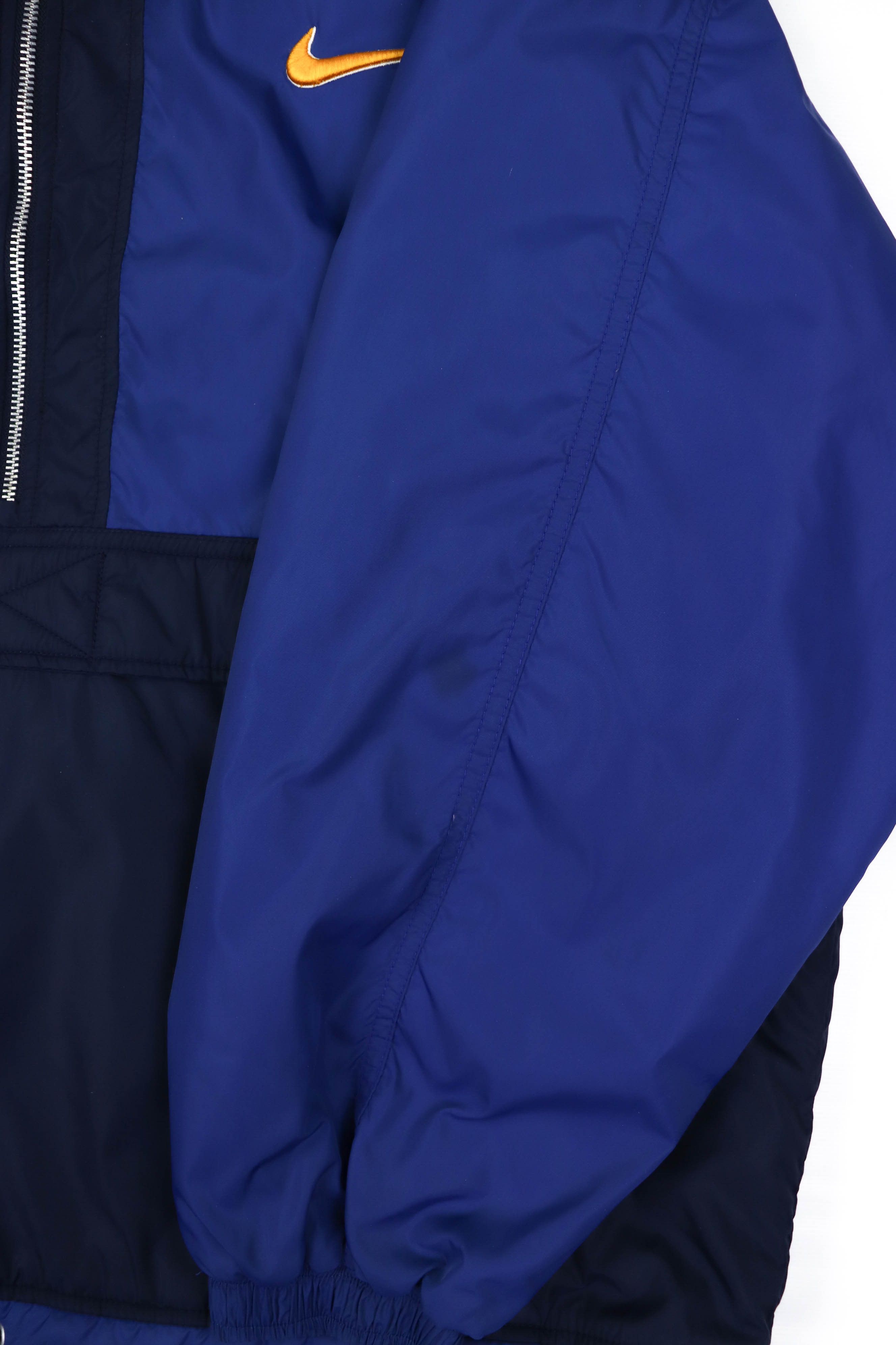 Nike Nike Vintage 90s Nylon Insulated Oversized Anorak Jacket Size US L / EU 52-54 / 3 - 7 Thumbnail
