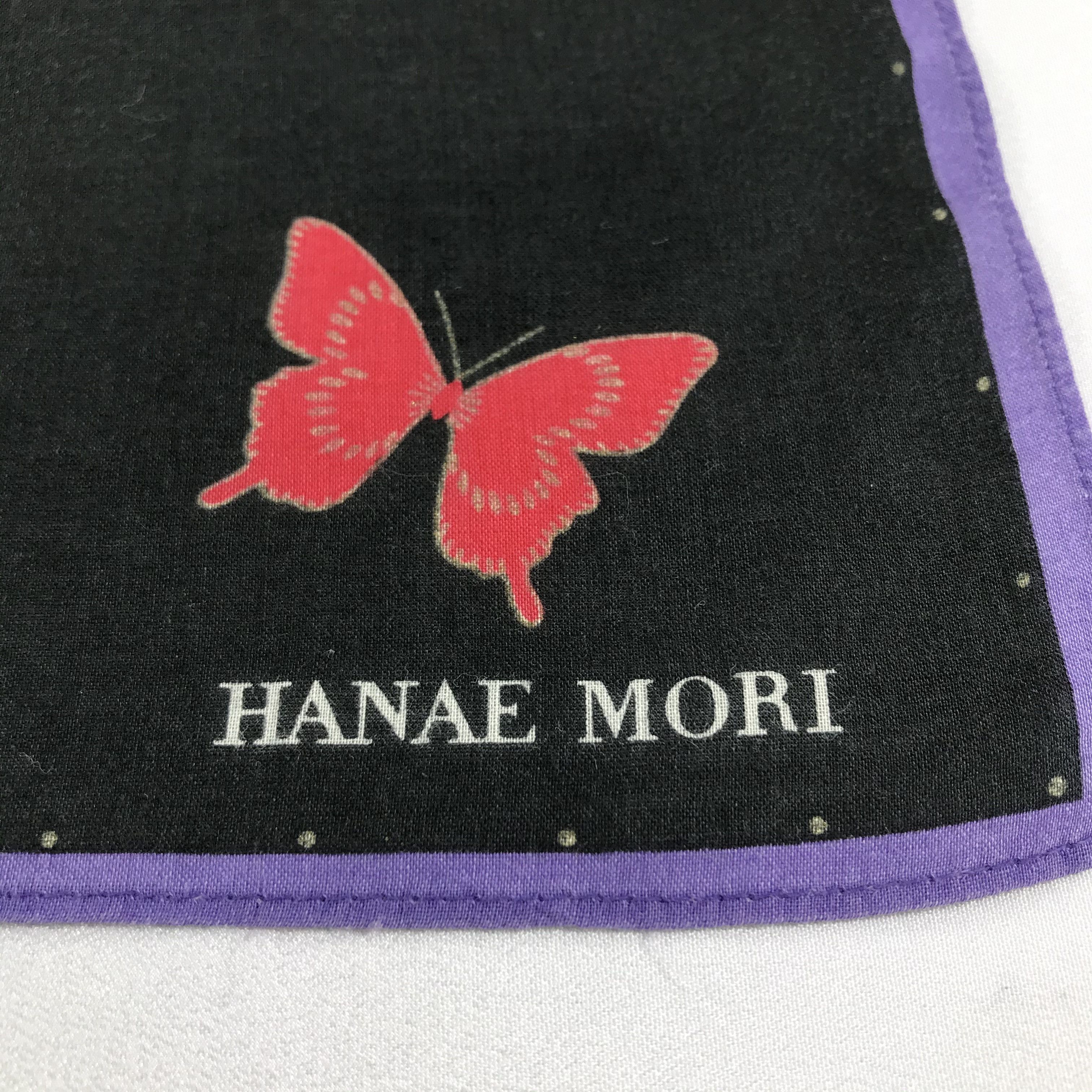 Hanae Mori Hanae Mori Handkerchief Neckerchief Bandana H1097 Size ONE SIZE - 3 Thumbnail