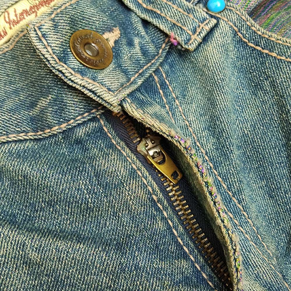 Japanese Brand × Vintage gumu international distressed denim Size US 32 / EU 48 - 6 Thumbnail