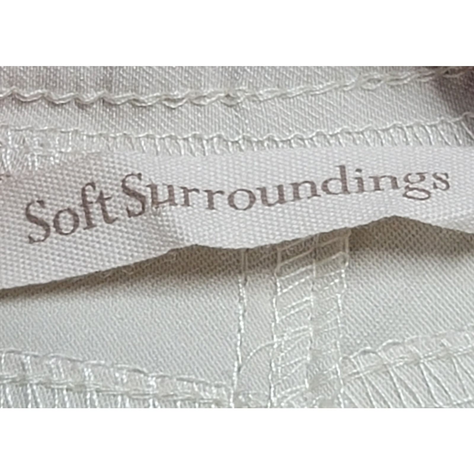 Other Soft Surroundings Tan Boot Cut Stretch Pants Medium NWOT Size 32" / US 10 / IT 46 - 3 Thumbnail