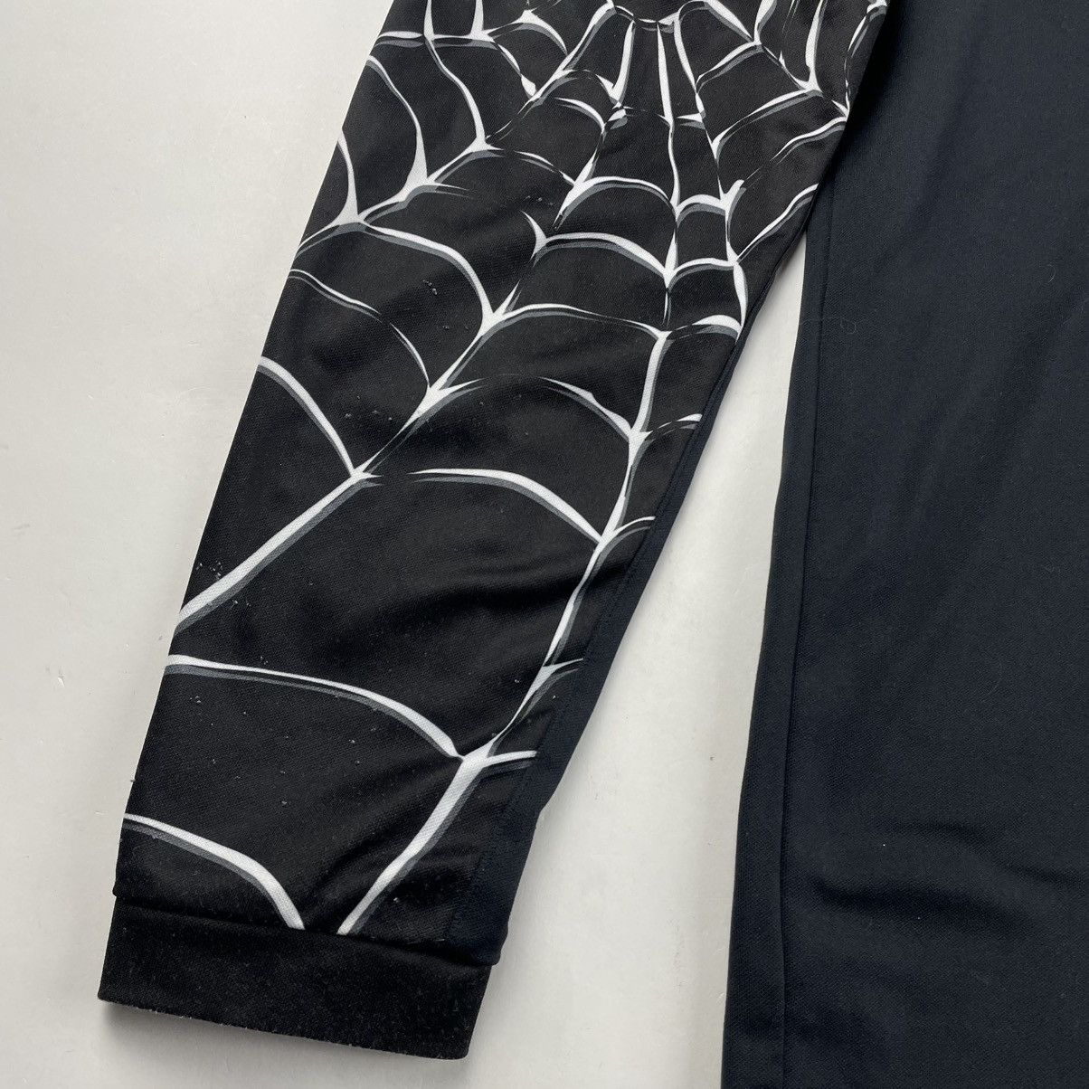 Spyder × Supreme VTG 90s Spyder Sweatshirt Black Spider Web 1/4 Zip Pullover Size US L / EU 52-54 / 3 - 5 Thumbnail