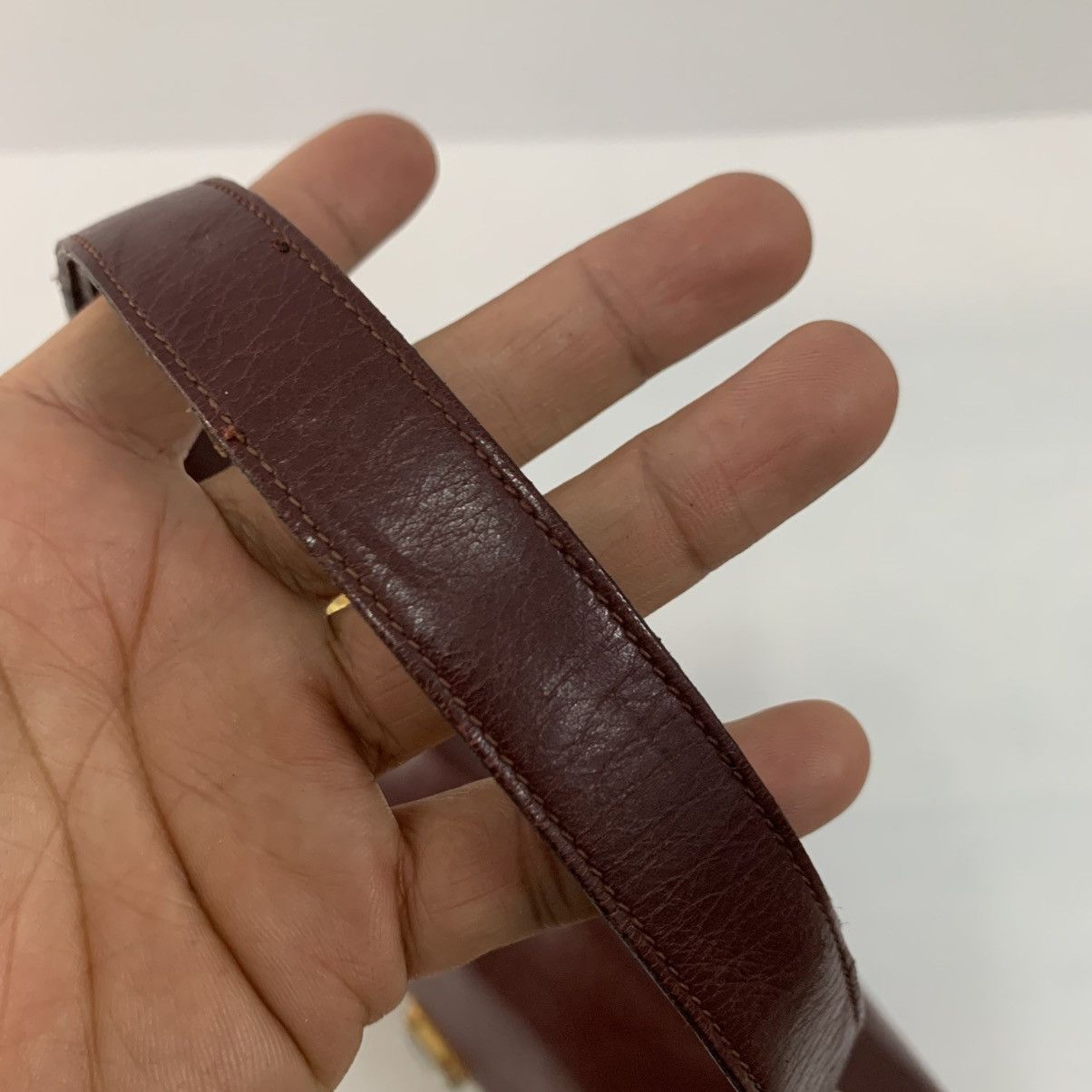 Celine Celine Box Vintage Leather Handbag Size ONE SIZE - 11 Thumbnail