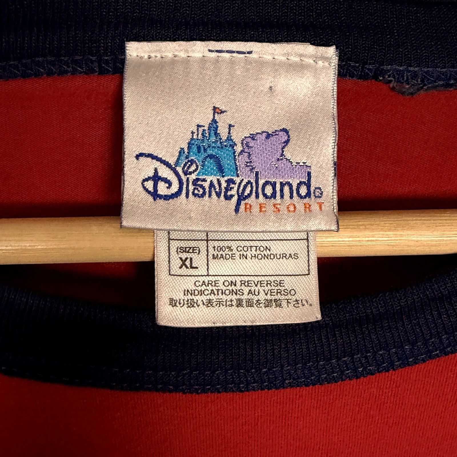 Disney Y2K Disneyland Sky Diving Academy Ringer T CA Adventure XL Size US XL / EU 56 / 4 - 6 Thumbnail