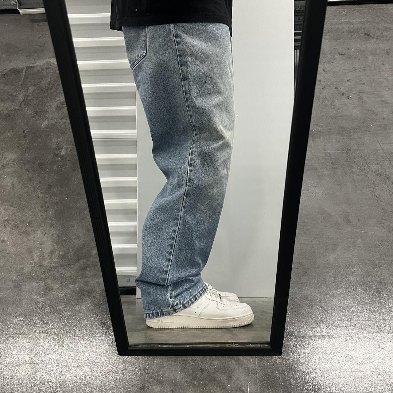 Vintage Crazy Vintage Y2K/2000s Baggy Skater Style Light Wash Denim Jeans! Size US 38 / EU 54 - 2 Thumbnail