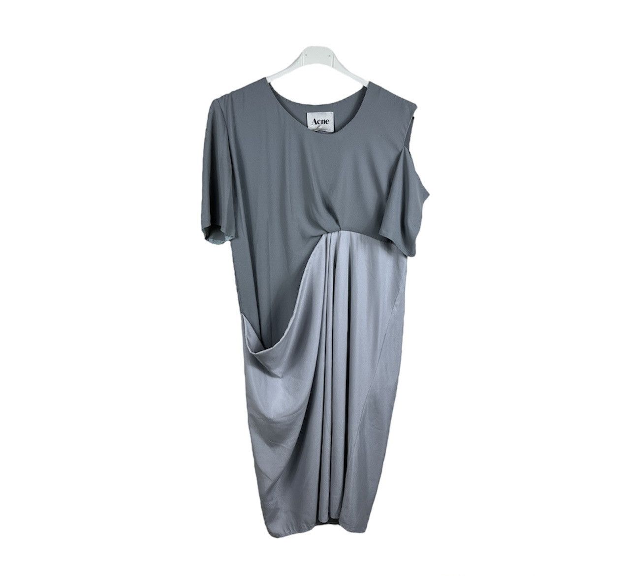 Acne Studios Archive Acne Studios Duchamp SS/09 asymmetrical midi dress Size XS / US 0-2 / IT 36-38 - 1 Thumbnail