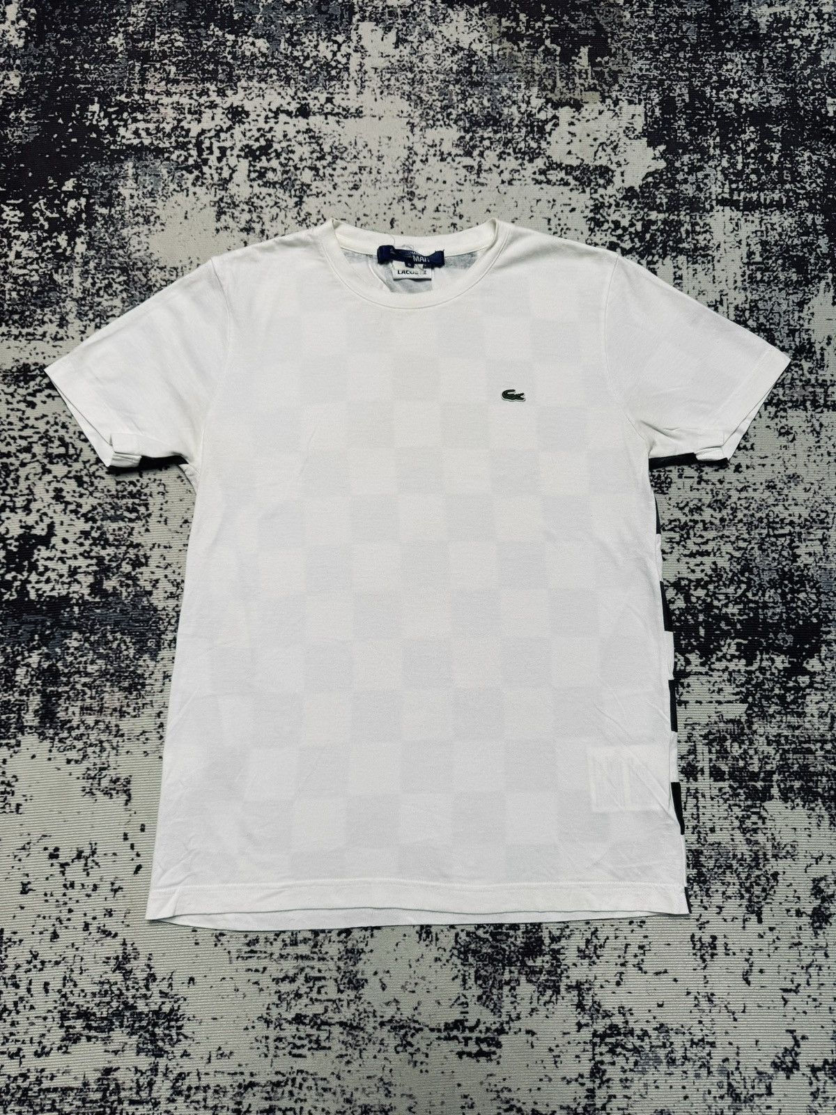 Lacoste Lacoste x Junya Watanabe tshirt white black S Size US S / EU 44-46 / 1 - 1 Thumbnail