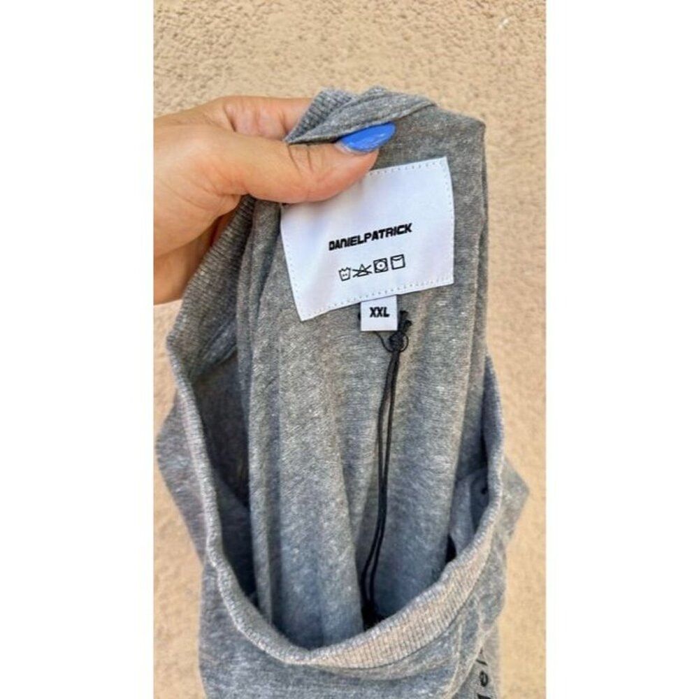 Daniel Patrick Daniel Patrick Grey 2XL Shirt Men's New Designer Coordinate Size US XXL / EU 58 / 5 - 4 Thumbnail