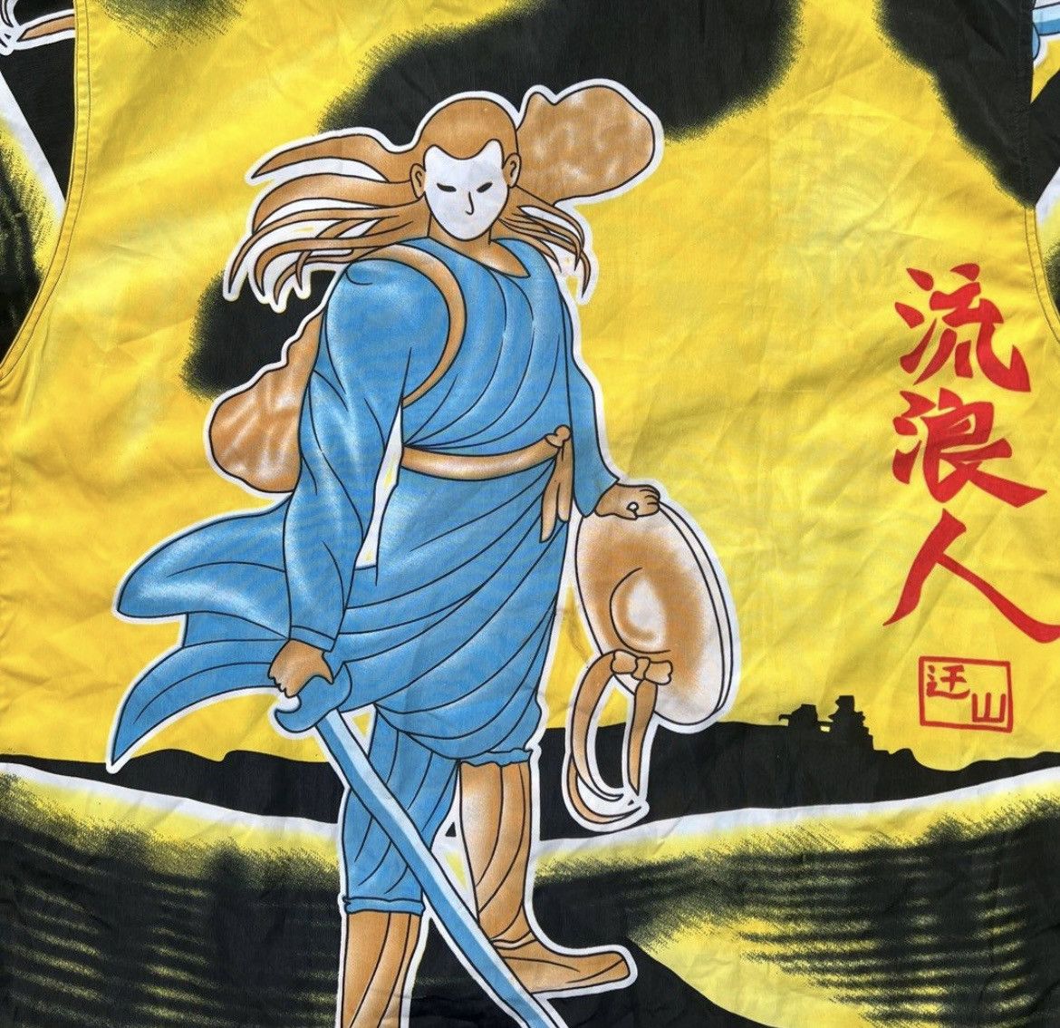 Anime × Vintage Vintage Y2K Superhero AOP collar shirt Size US XL / EU 56 / 4 - 4 Thumbnail