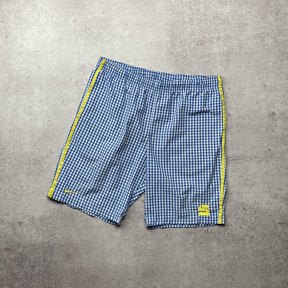 Nike × Vintage Vintage Y2k Nike Baggy Shorts Size L Size US 36 / EU 52 - 1 Thumbnail