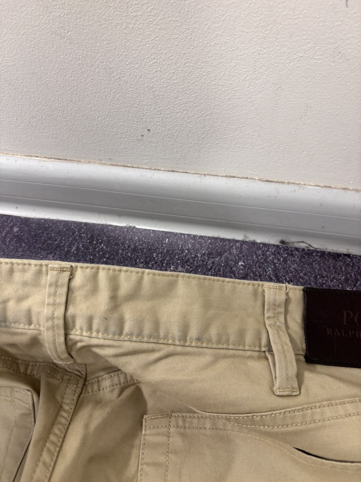 Polo Ralph Lauren Polo Ralph Lauren Men’s Beige Stretch Chino Pants Trousers Size US 36 / EU 52 - 24 Thumbnail