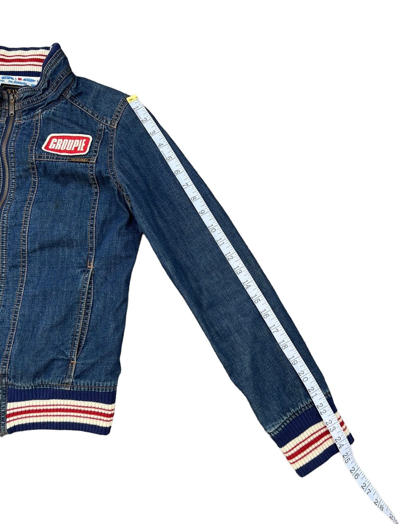 Hysteric Glamour Vintage Hysteric Glamour GROUPIE Hybrid Denim Jacket Size US XS / EU 42 / 0 - 4 Thumbnail