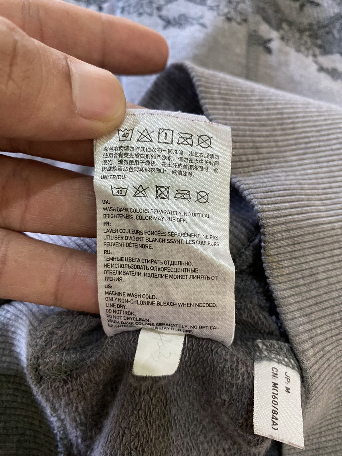 Japanese Brand Fur Luxury Hood Zip Hoodie Grey Tribal Pattern Y2K Jacket Size M / US 6-8 / IT 42-44 - 18 Thumbnail