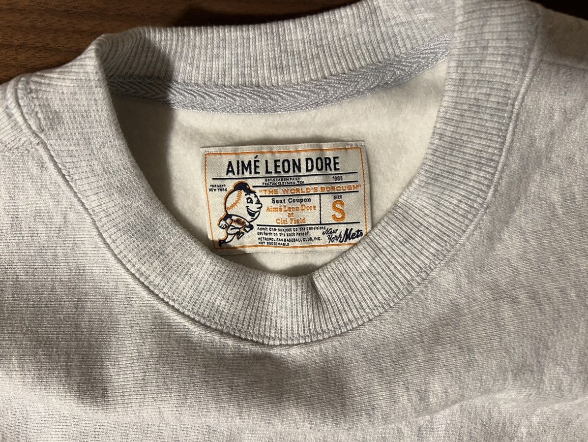 Aime Leon Dore Aime Leon Dore ALD New York Mets Chainstitch Crewneck Small Size US S / EU 44-46 / 1 - 5 Thumbnail