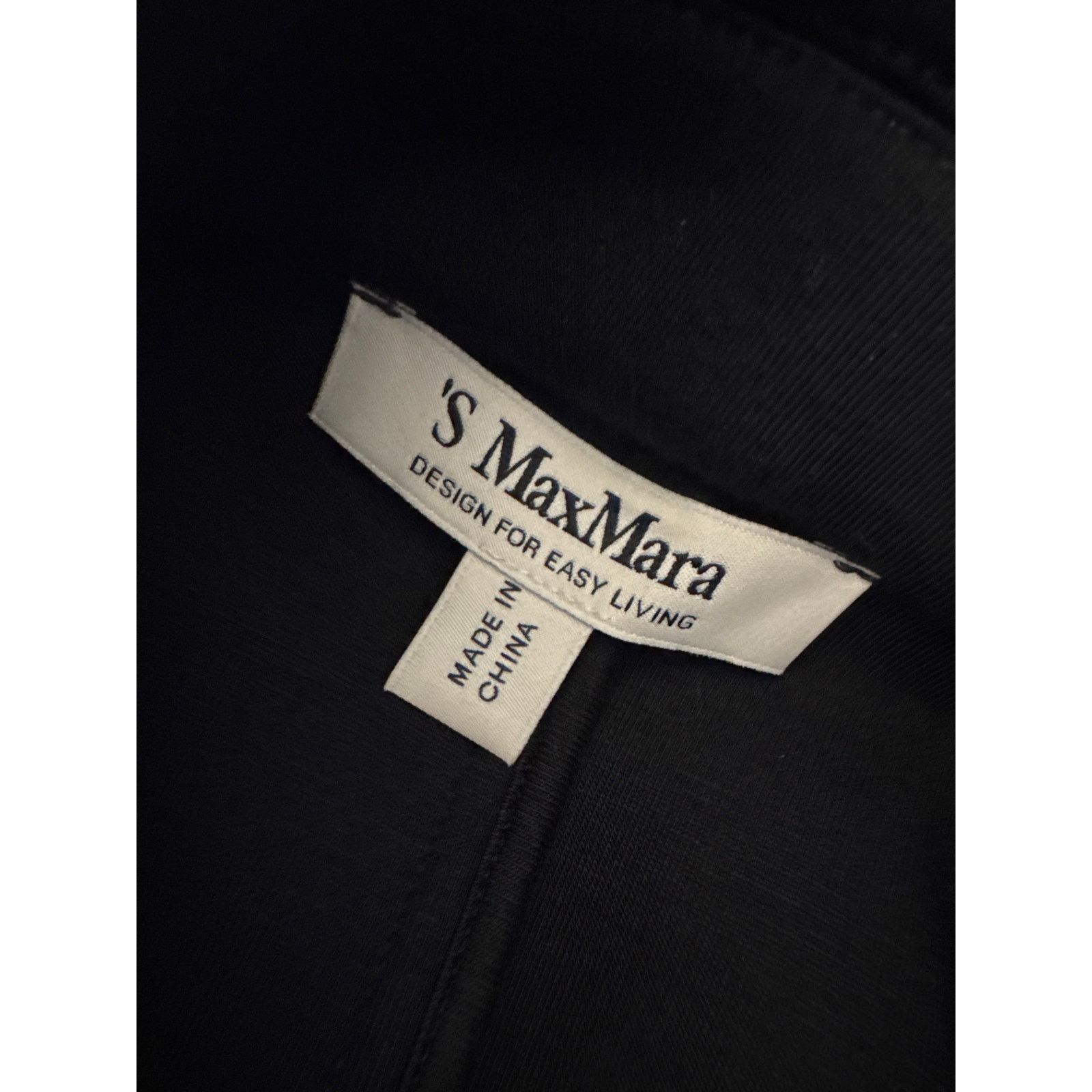 Max Mara 'S MAXMARA Ponte Knit Double Breasted Peacoat Black Size L / US 10 / IT 46 - 5 Thumbnail