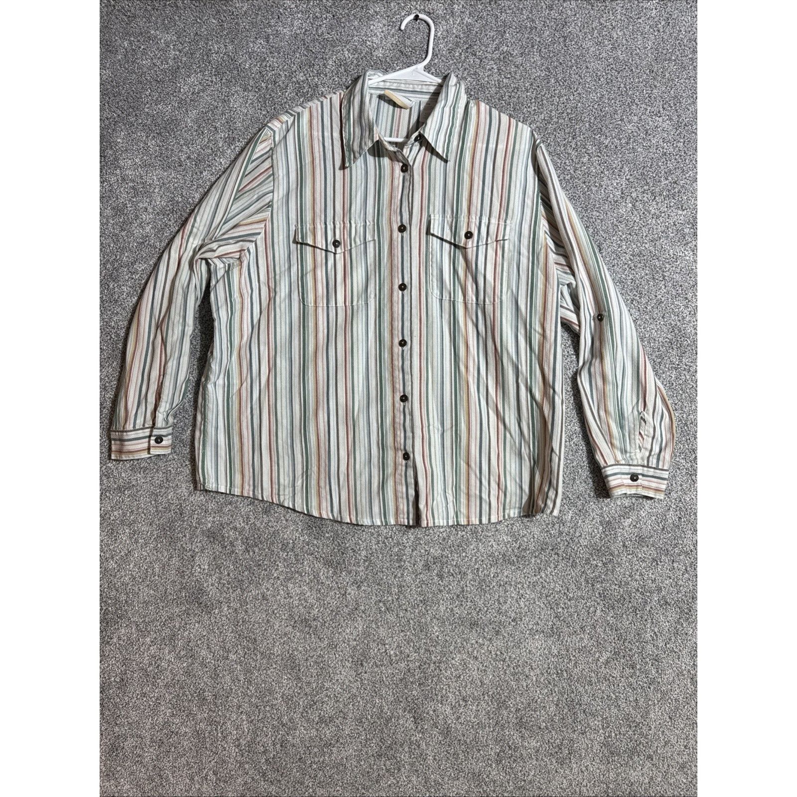 Other Alfred Dunner Button Up Shirt Women 20W Plus Grandmacore Size 3XL / US 20-22 - 1 Thumbnail