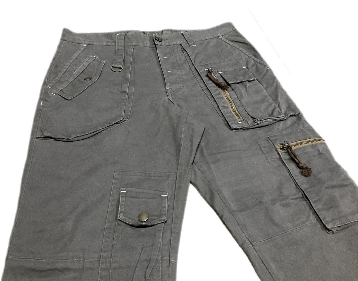 Hysteric Glamour × If Six Was Nine × Le Grande Bleu (L.G.B.) 🔥Archived Birdgir Cargo Pants Zipper Crazy Multi Pocket LGB Size US 34 / EU 50 - 2 Thumbnail