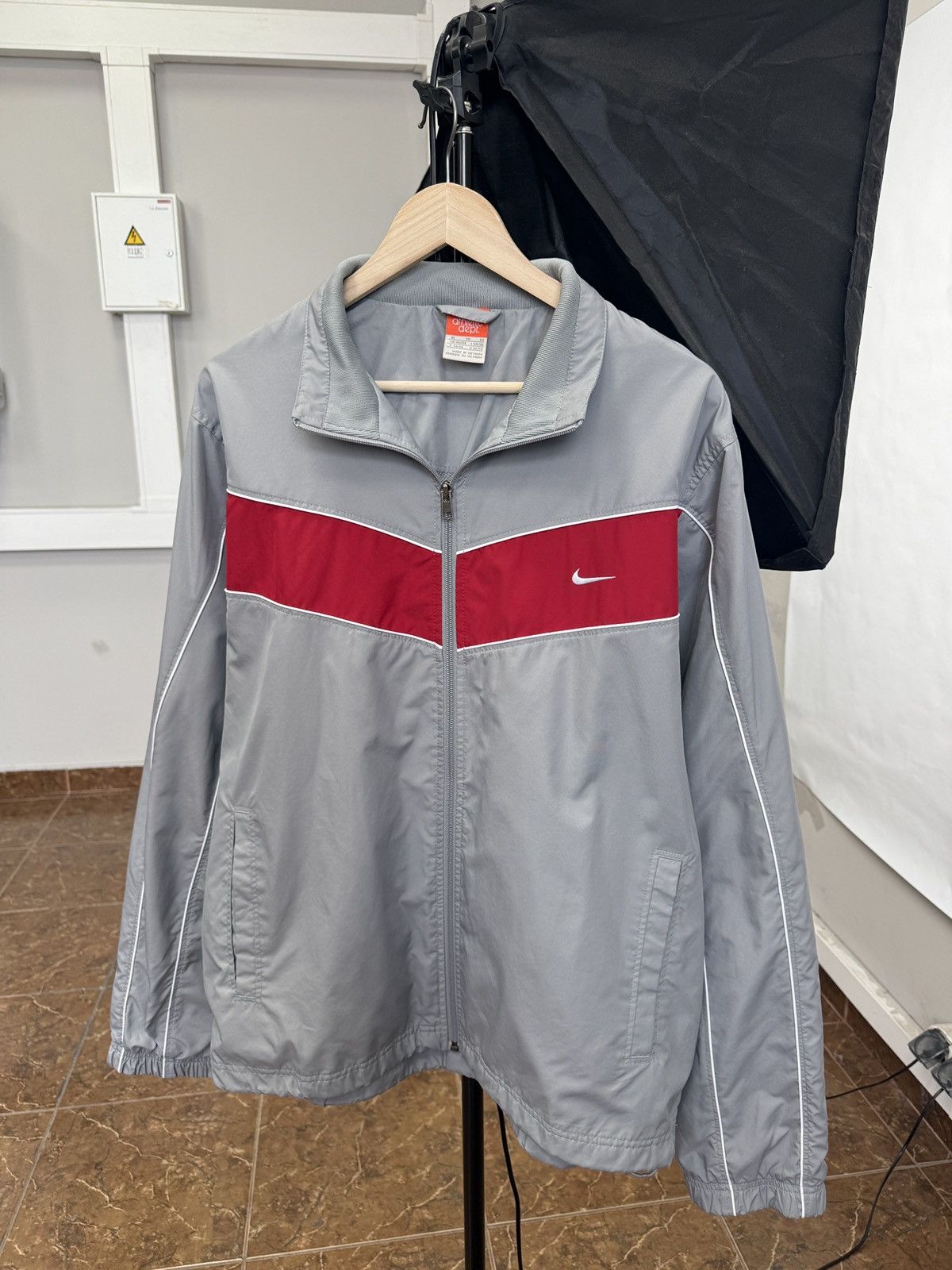 Nike 🇺🇸 Vintage 90s Nike Athletic Dept Track Jacket Windbreaker Size US XL / EU 56 / 4 - 1 Thumbnail